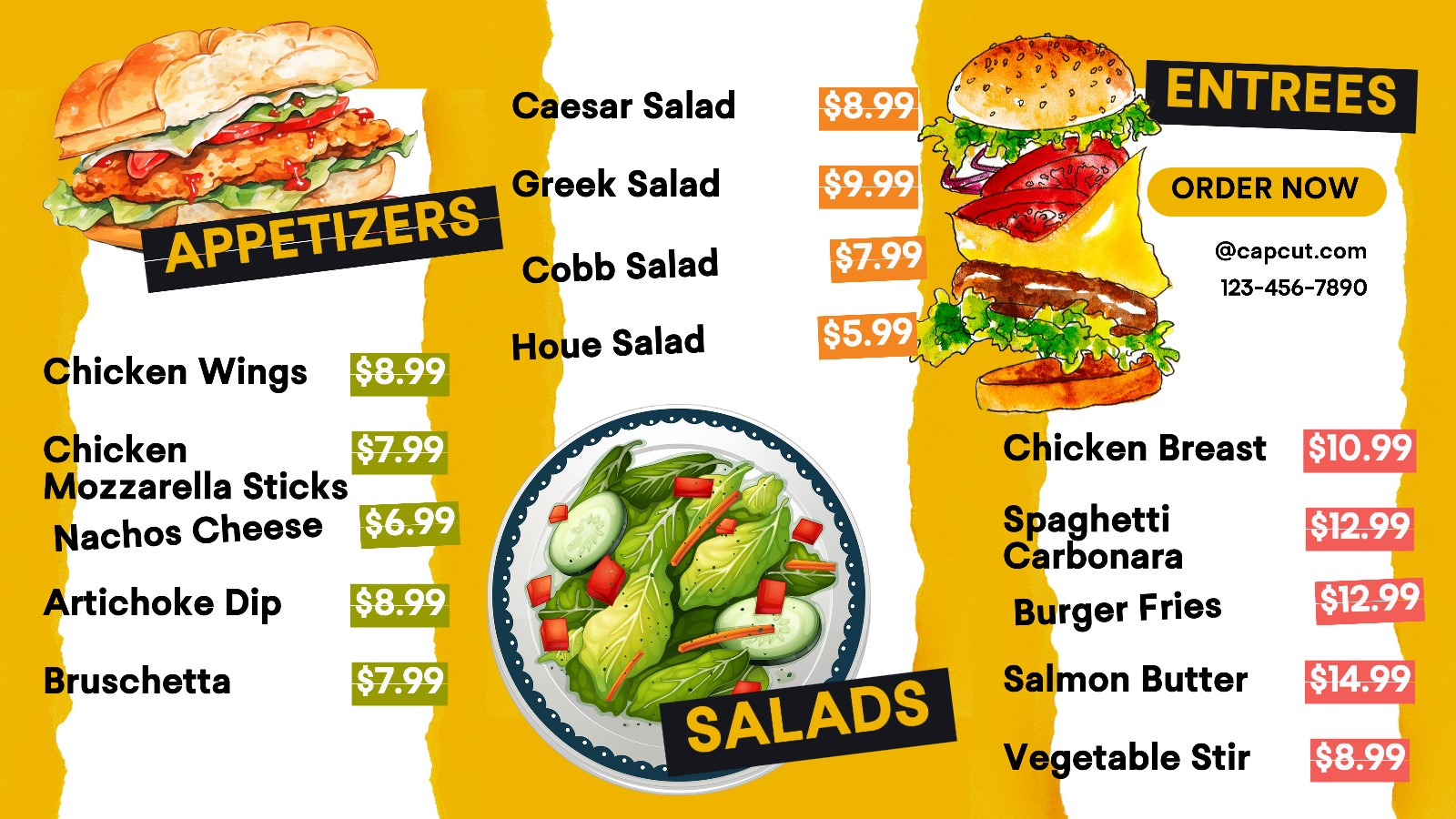Daftar Menu Makanan Posting Twitter