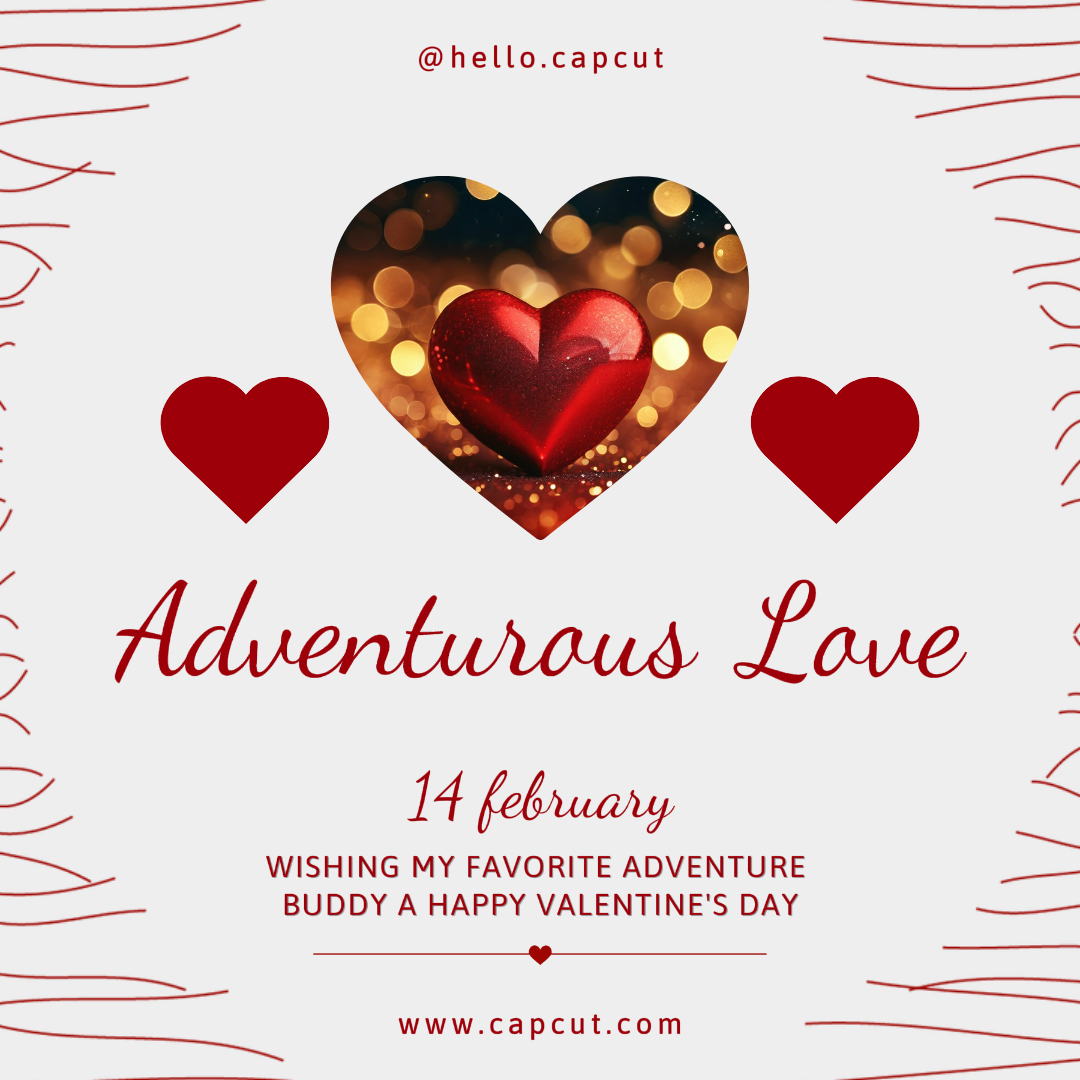 Valentine's Day Non-marketing Wish Card Instagram Post