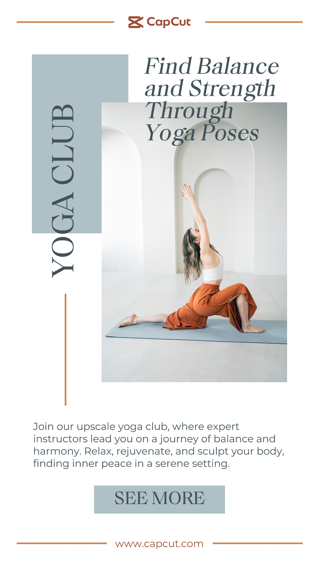 Latihan dan kebugaran - Promosi Poster Pemasaran Bergabung dengan Yoga Club Instagram Story