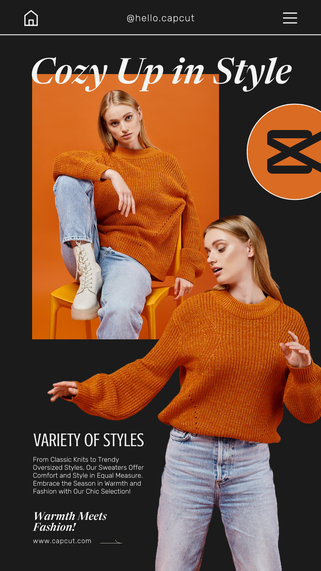 capcut template cover