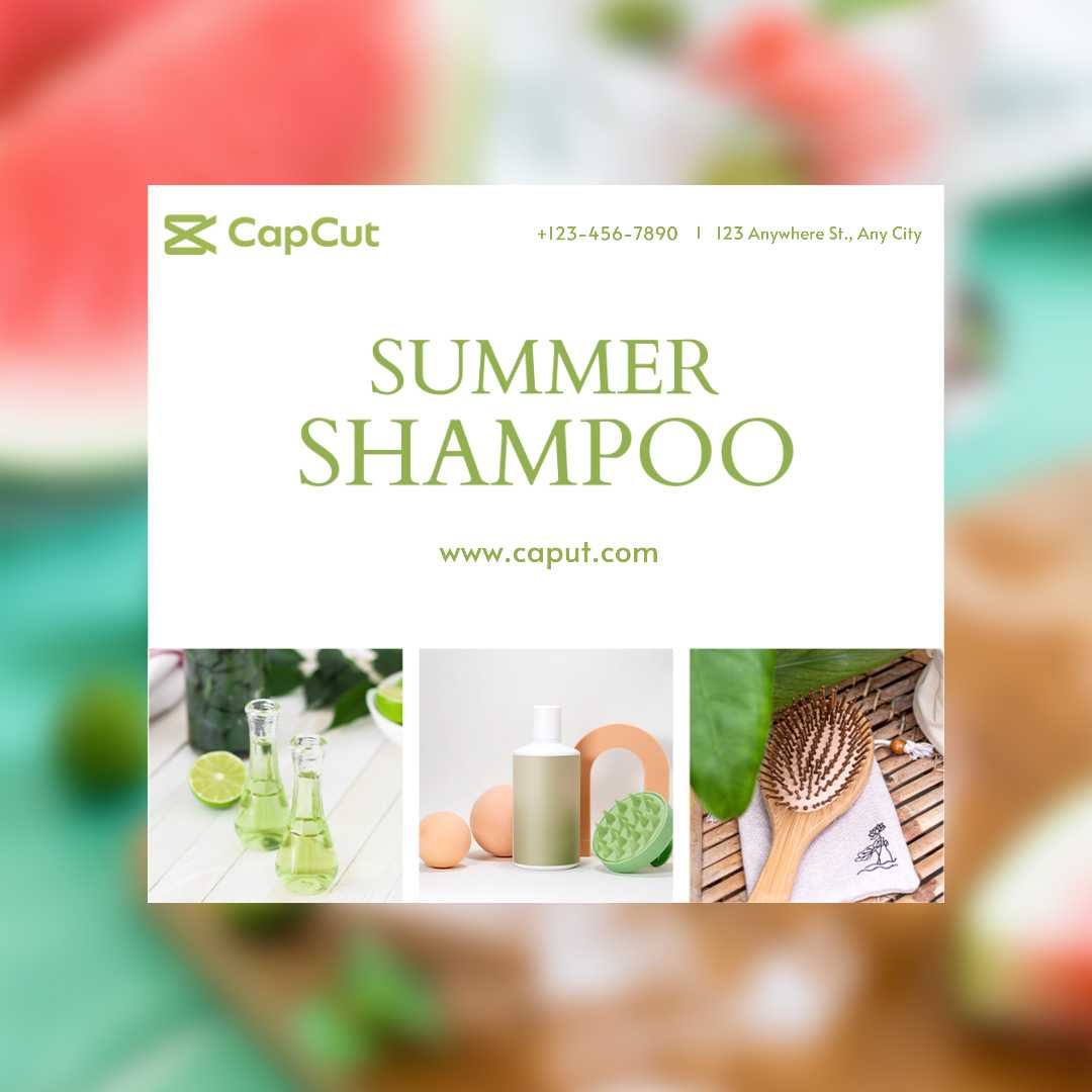 Produk kecantikan mandi menampilkan Kesederhanaan