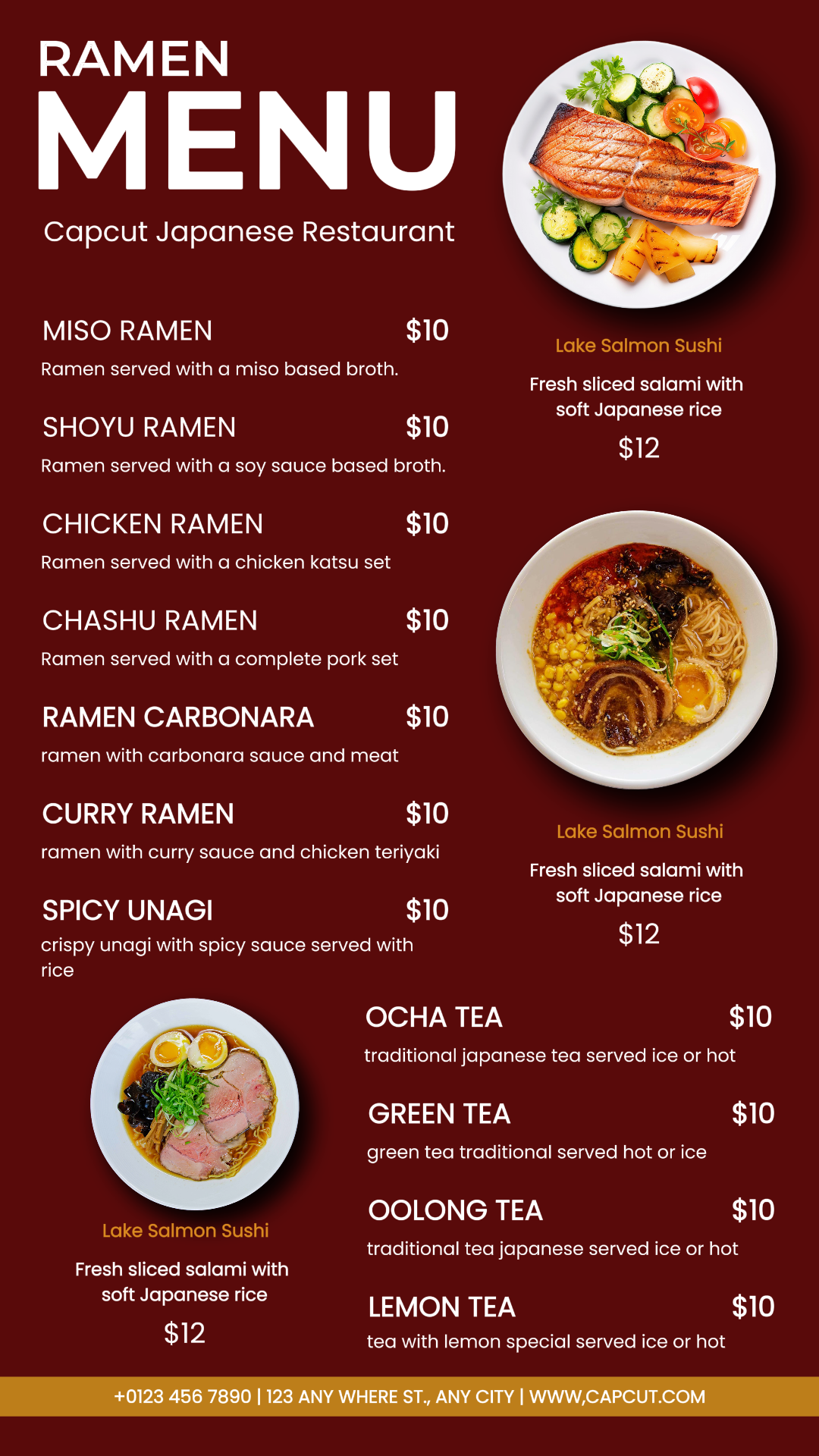 Alimentos e bebidas Restaurante de menu japonês 