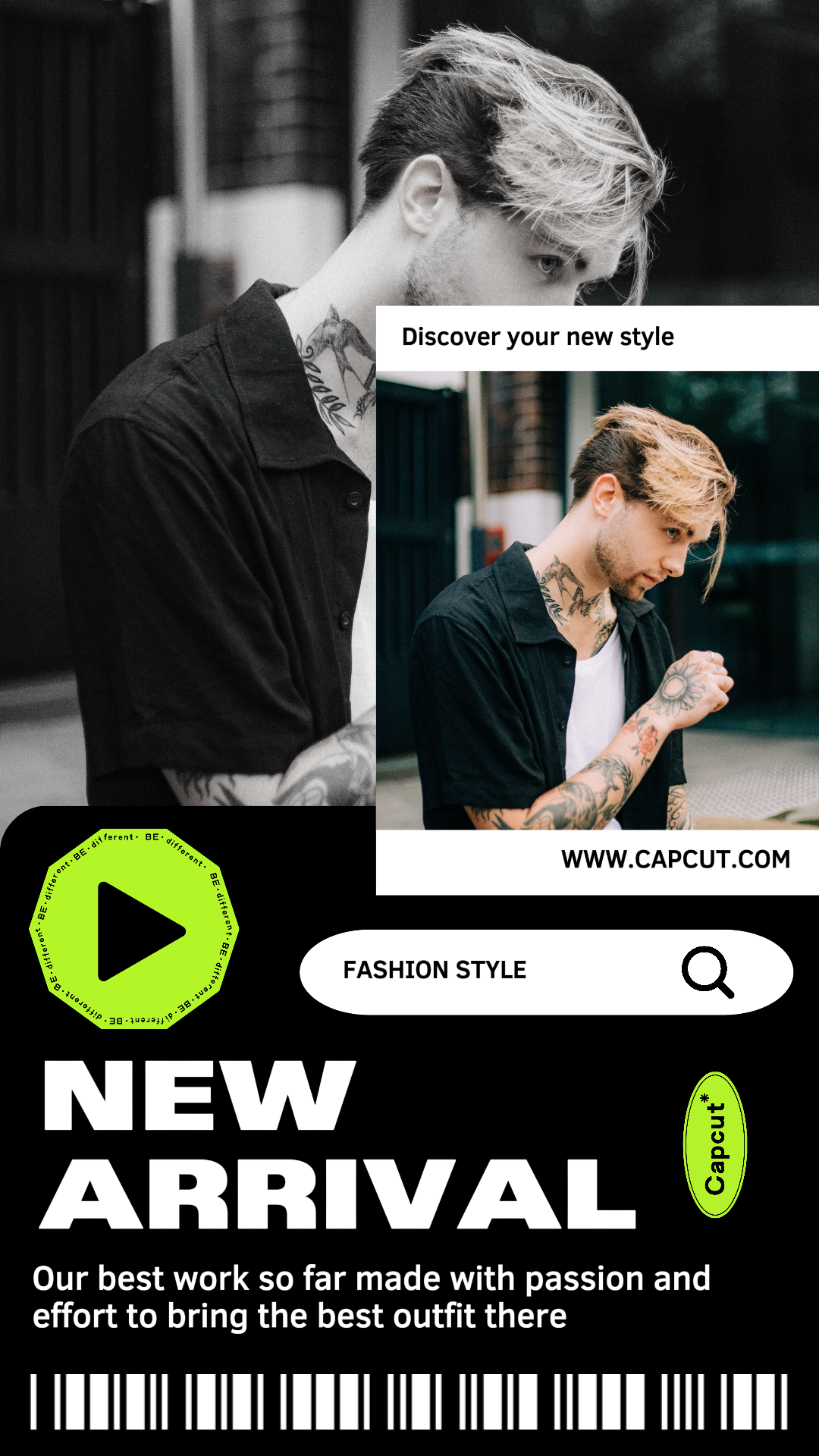 capcut template cover