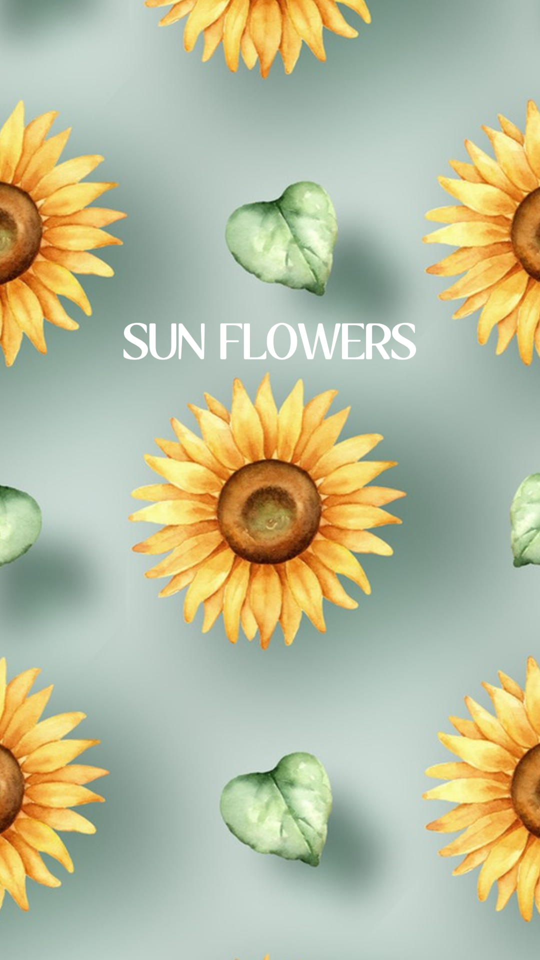 Modèle d'image papier peint soleil fleurs gris jaune minimaliste