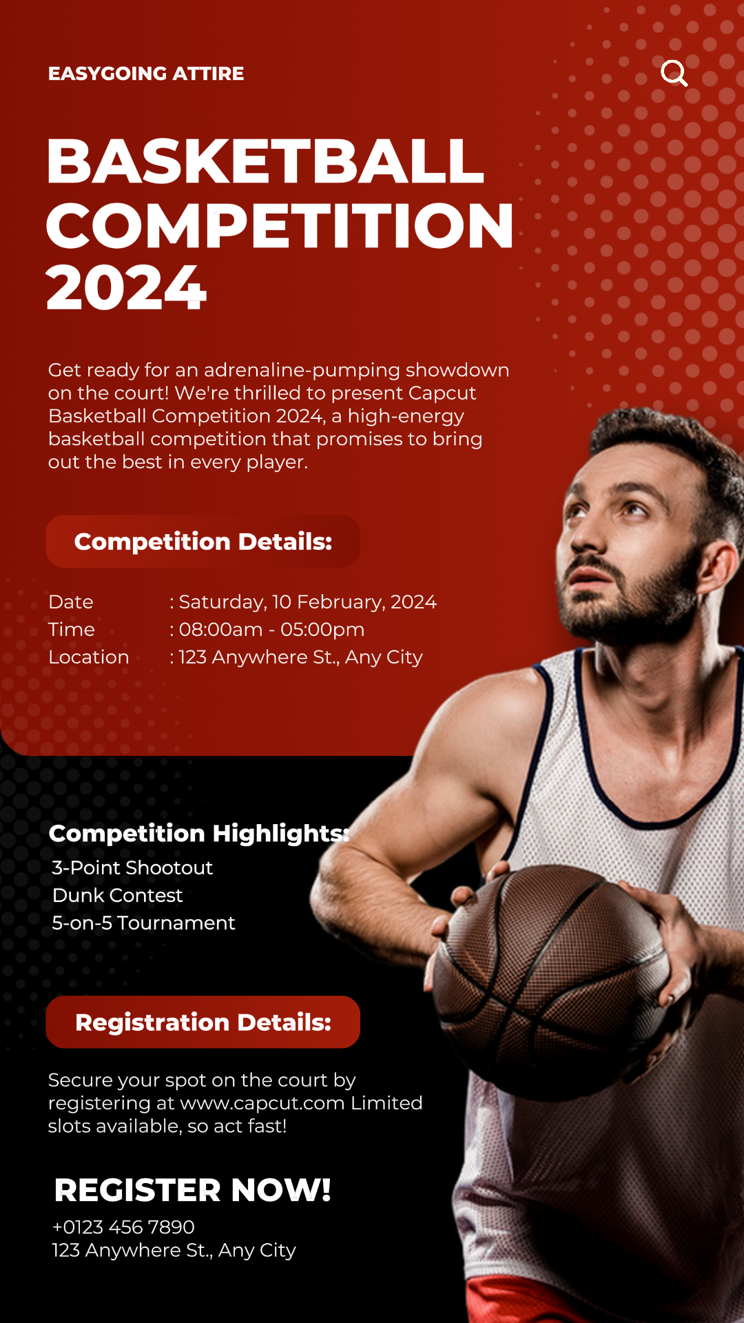 Entertainment Basketball Competition Promotion