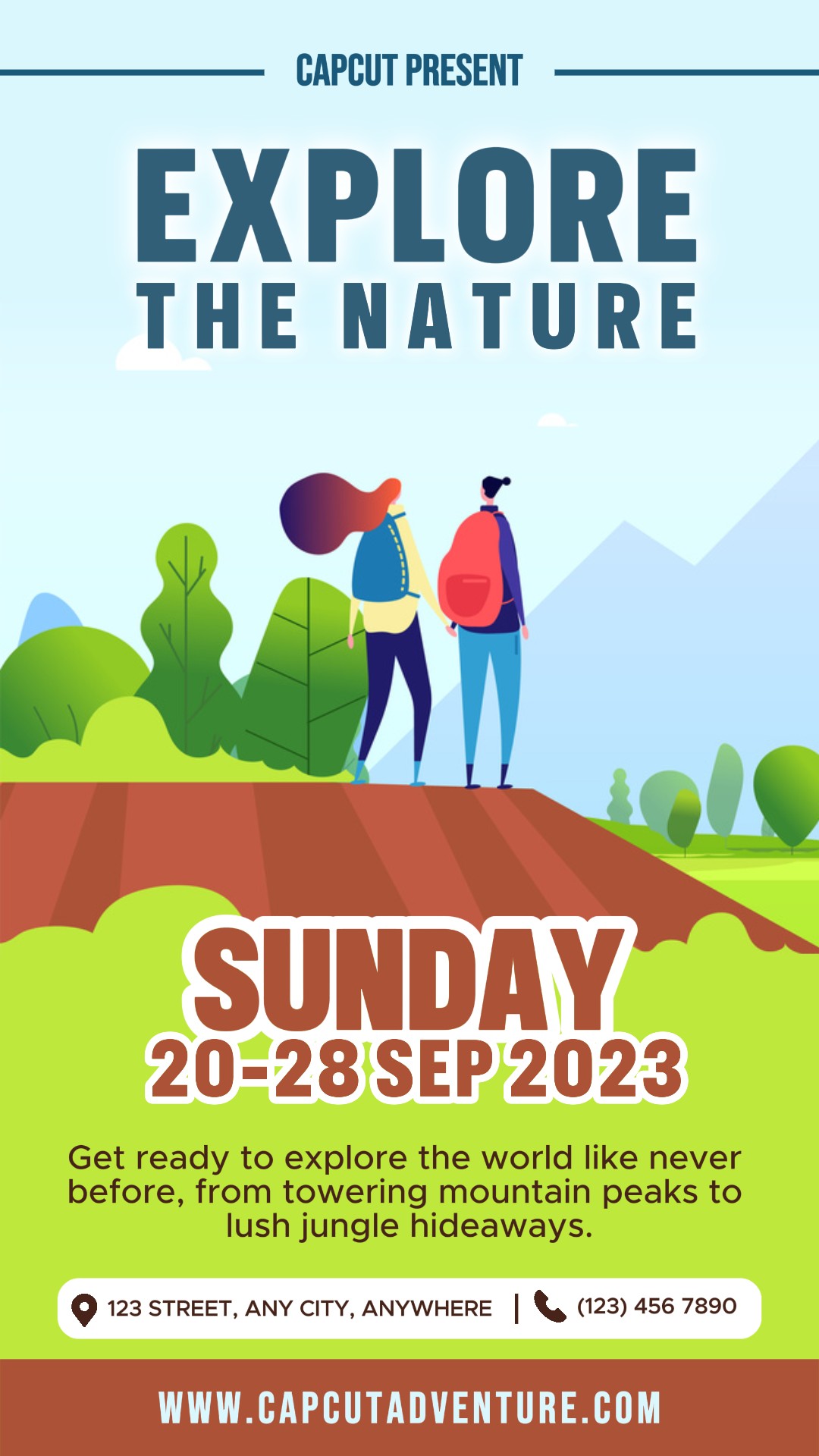 Adventure Event Promotion Instagram Story