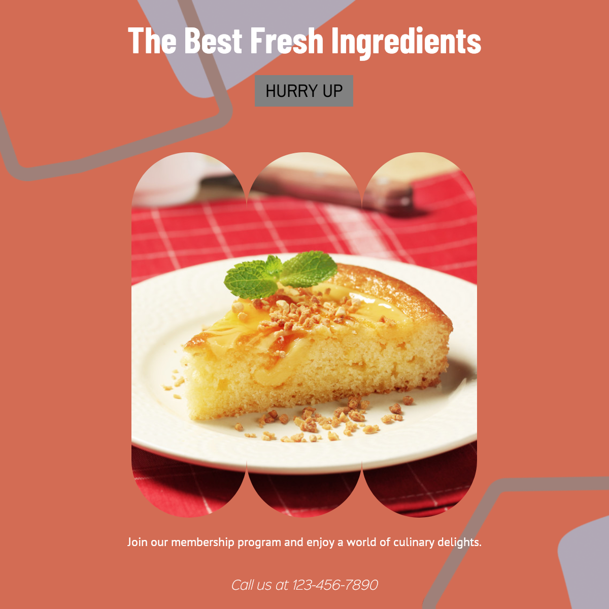 Foods & Beverage Social Cards