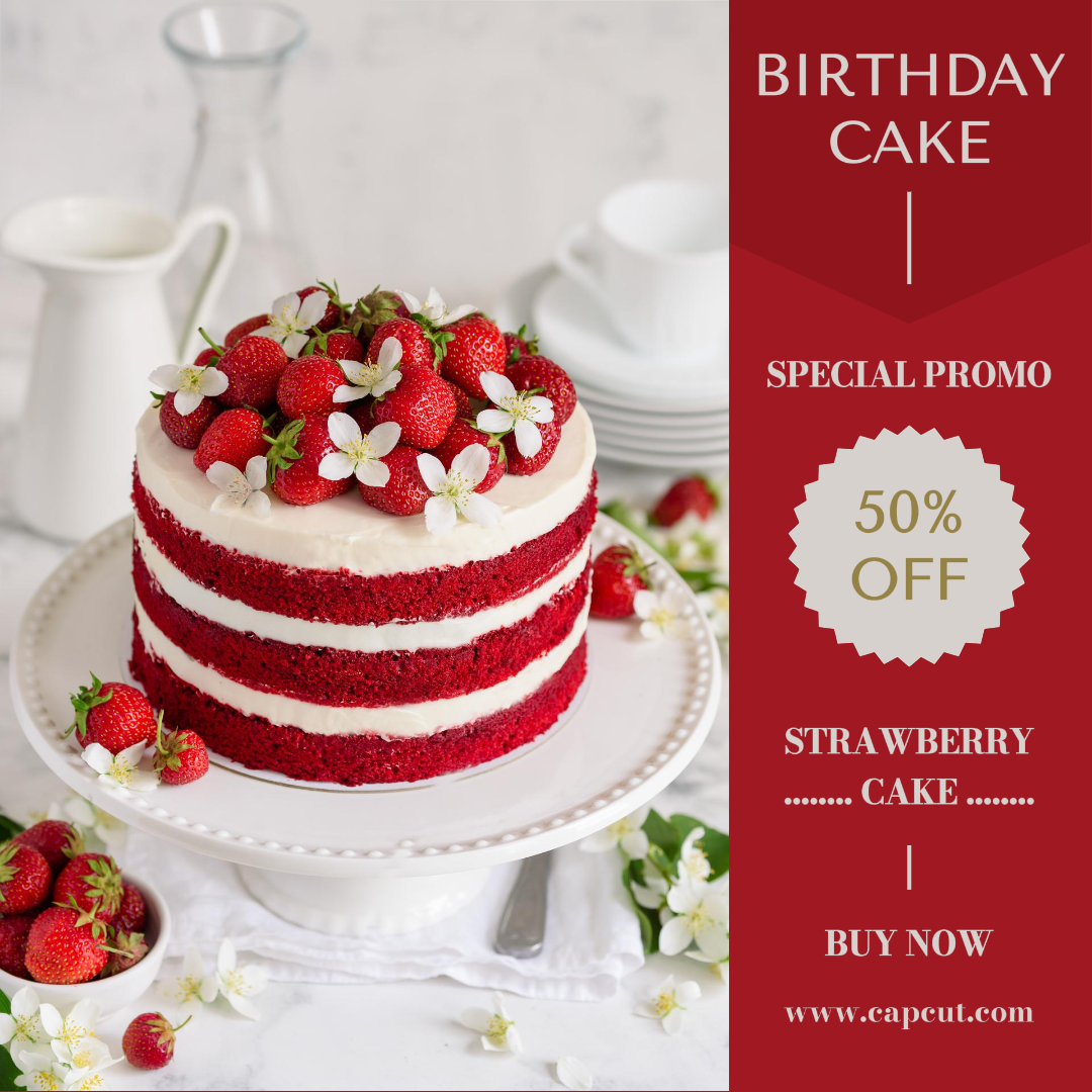 Kue Ulang Tahun Promo Posting Instagram