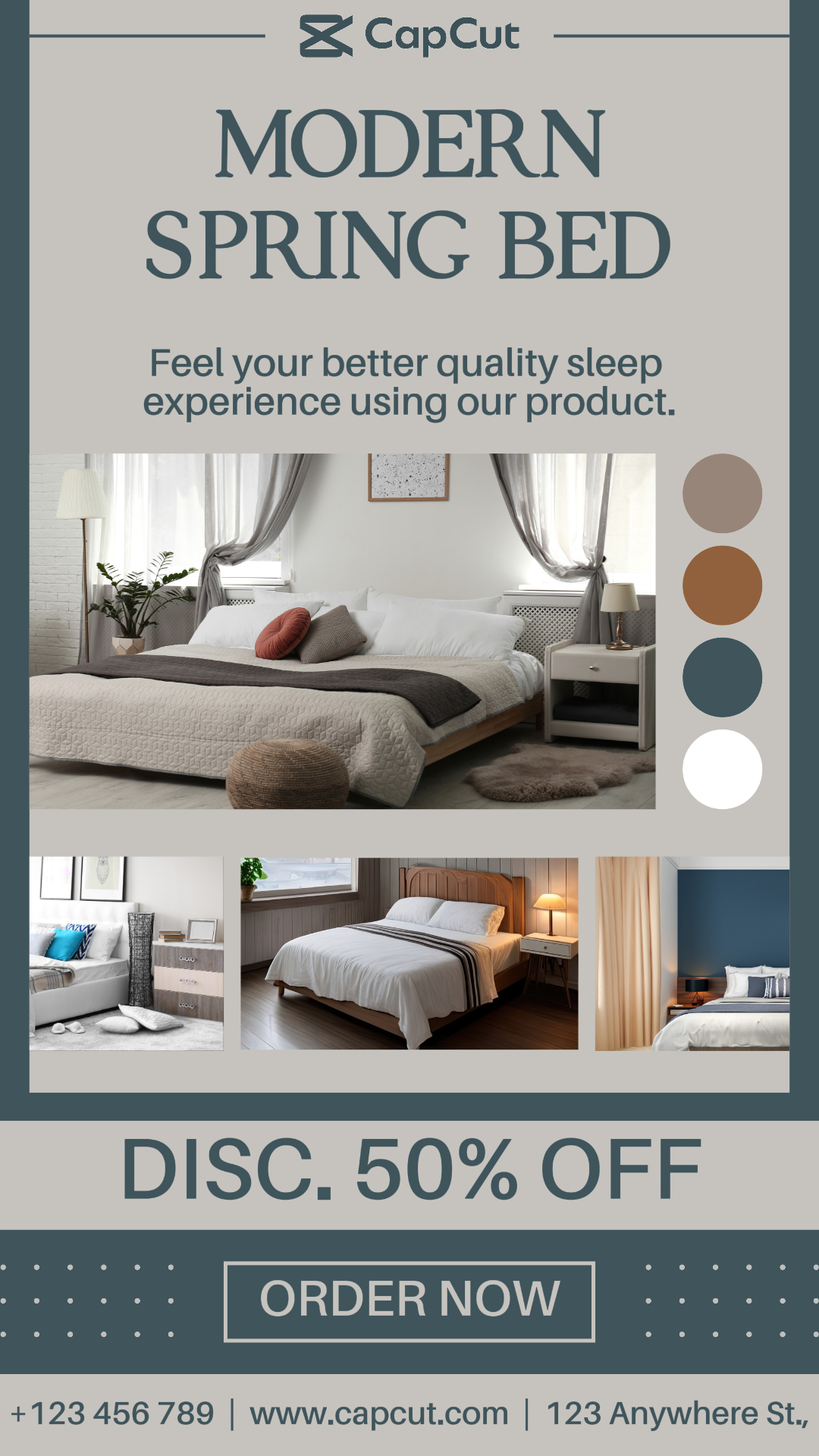 Promosi penjualan Ranjang Musim Semi Rumah Tangga