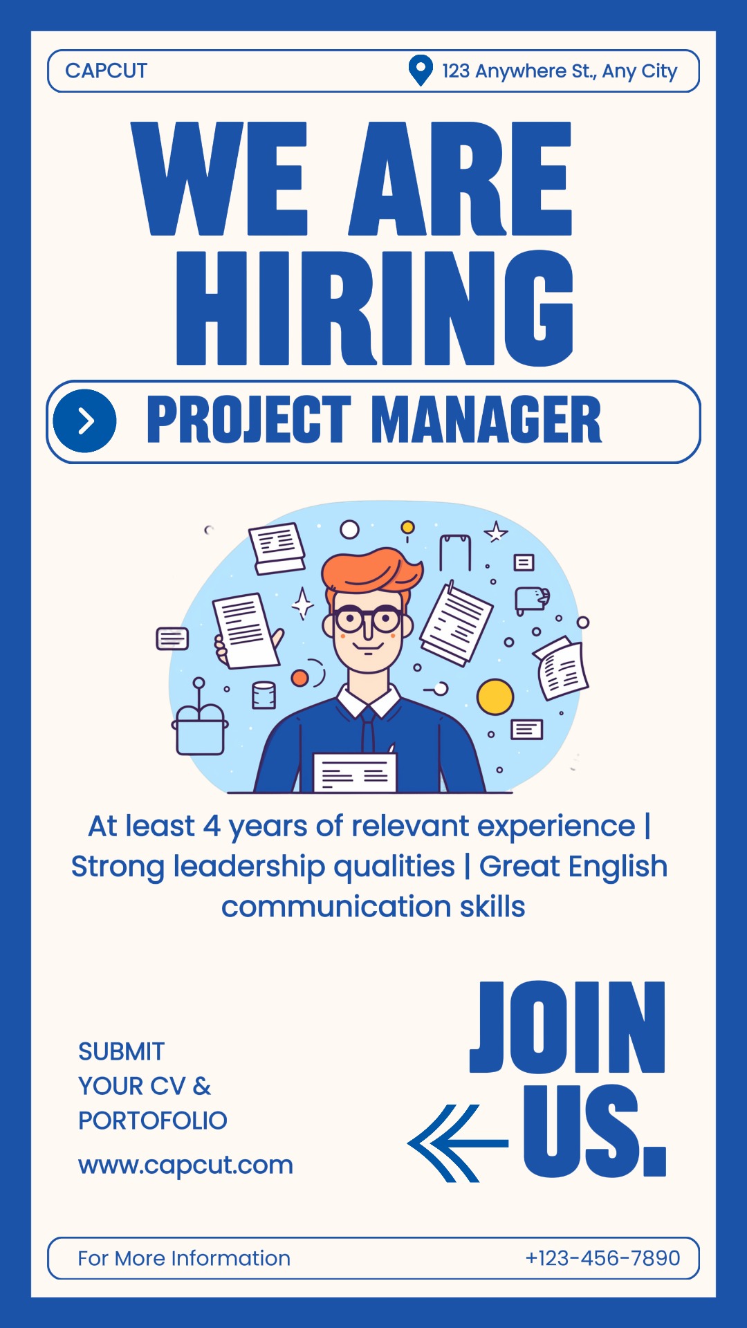 Busines Office Recruitment Instagram Story