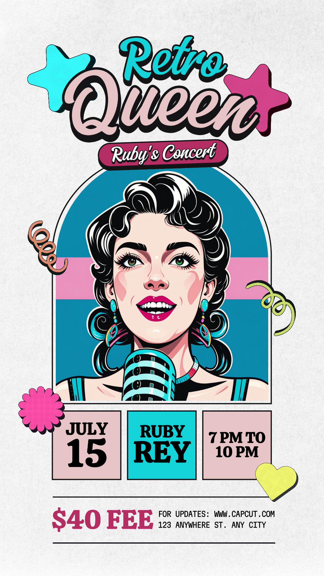 Entretenimento Música Retro Concerto Instagram História Estilo Retro