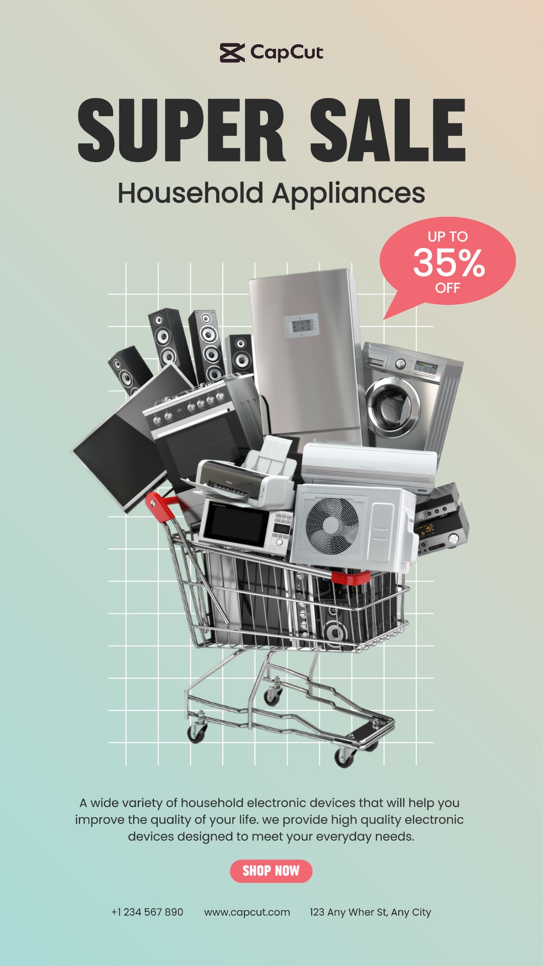 Promosi Produk Elektronik Kisah Instagram