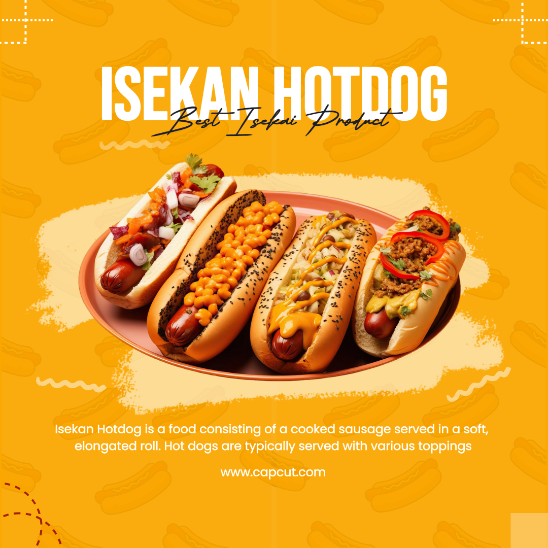 Isekan Hotdog Posting Instagram