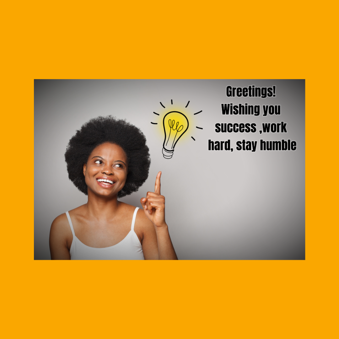 Saudação diária Poster criativo Instagram Post Yellow Theme