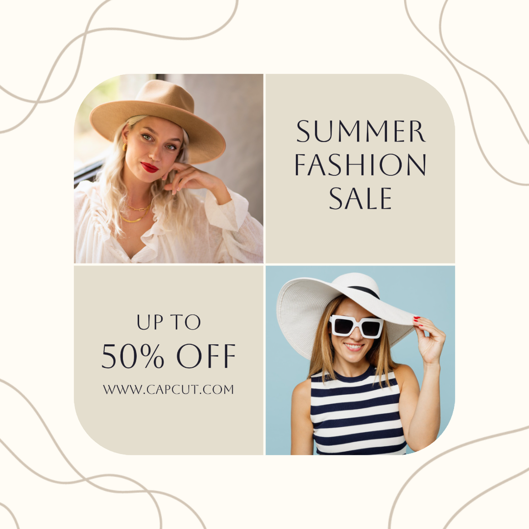 Ropa y zapatos Cartel de marketing Publicación de Instagram