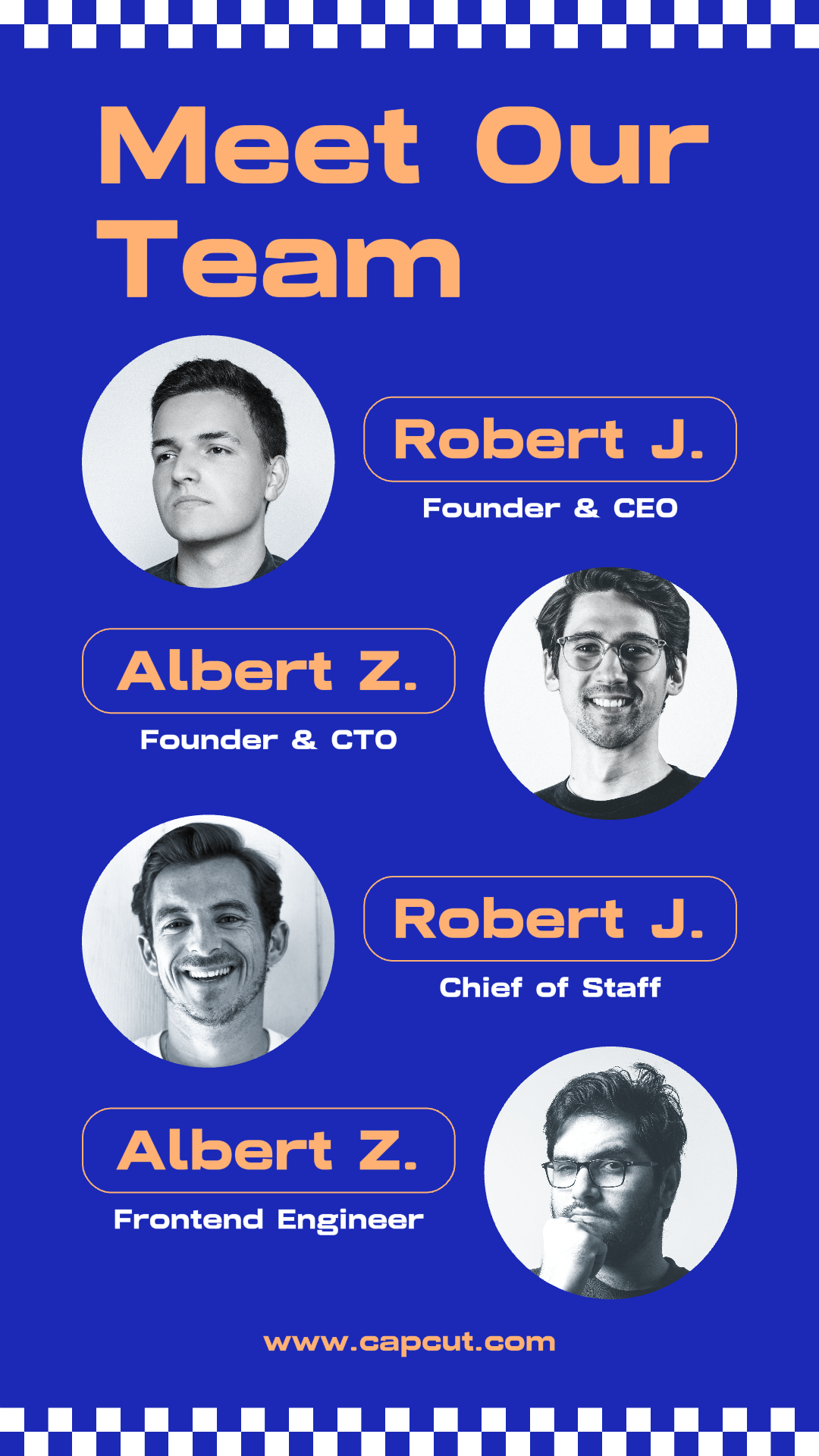 Business Rencontrez notre équipe Afficher l'histoire Instagram