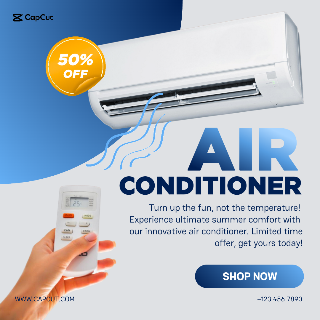 Electronics Air Conditioner Instagram Post