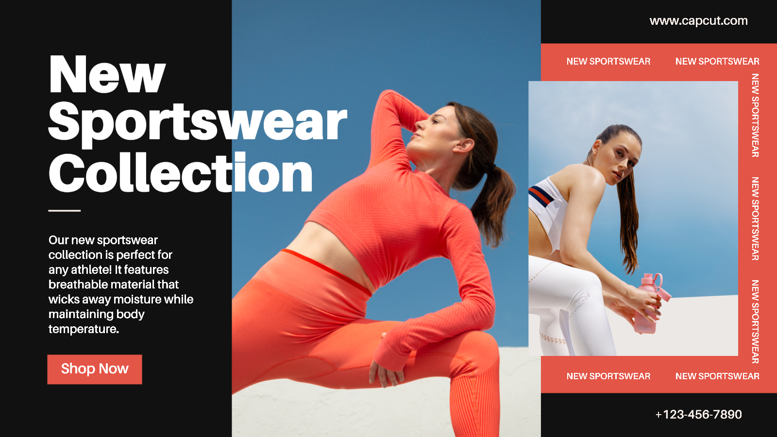 Exhibición De Productos De Ropa Deportiva De Moda Publico En Twitter