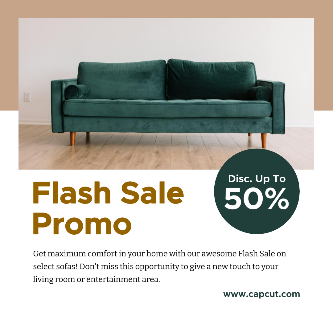 Flash Sale Promo Instagram Post
