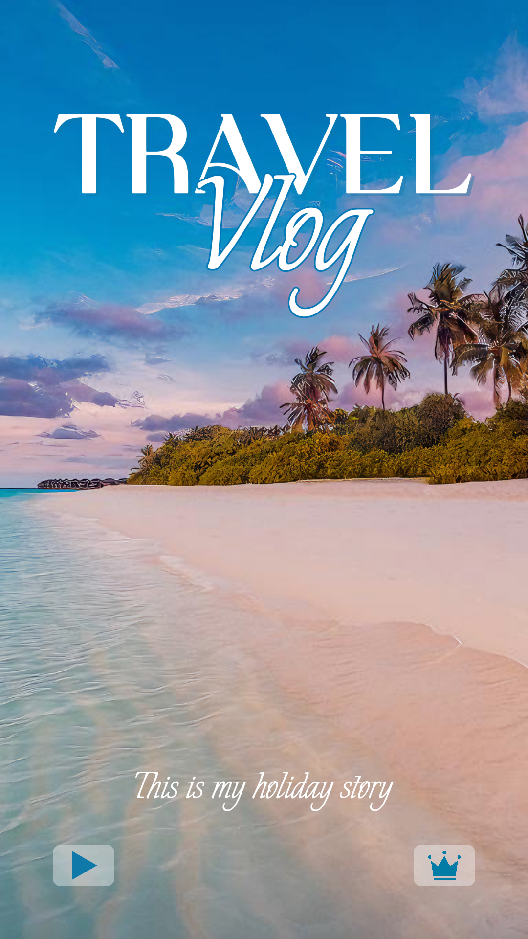 Vlog de viaje en miniatura de Tiktok