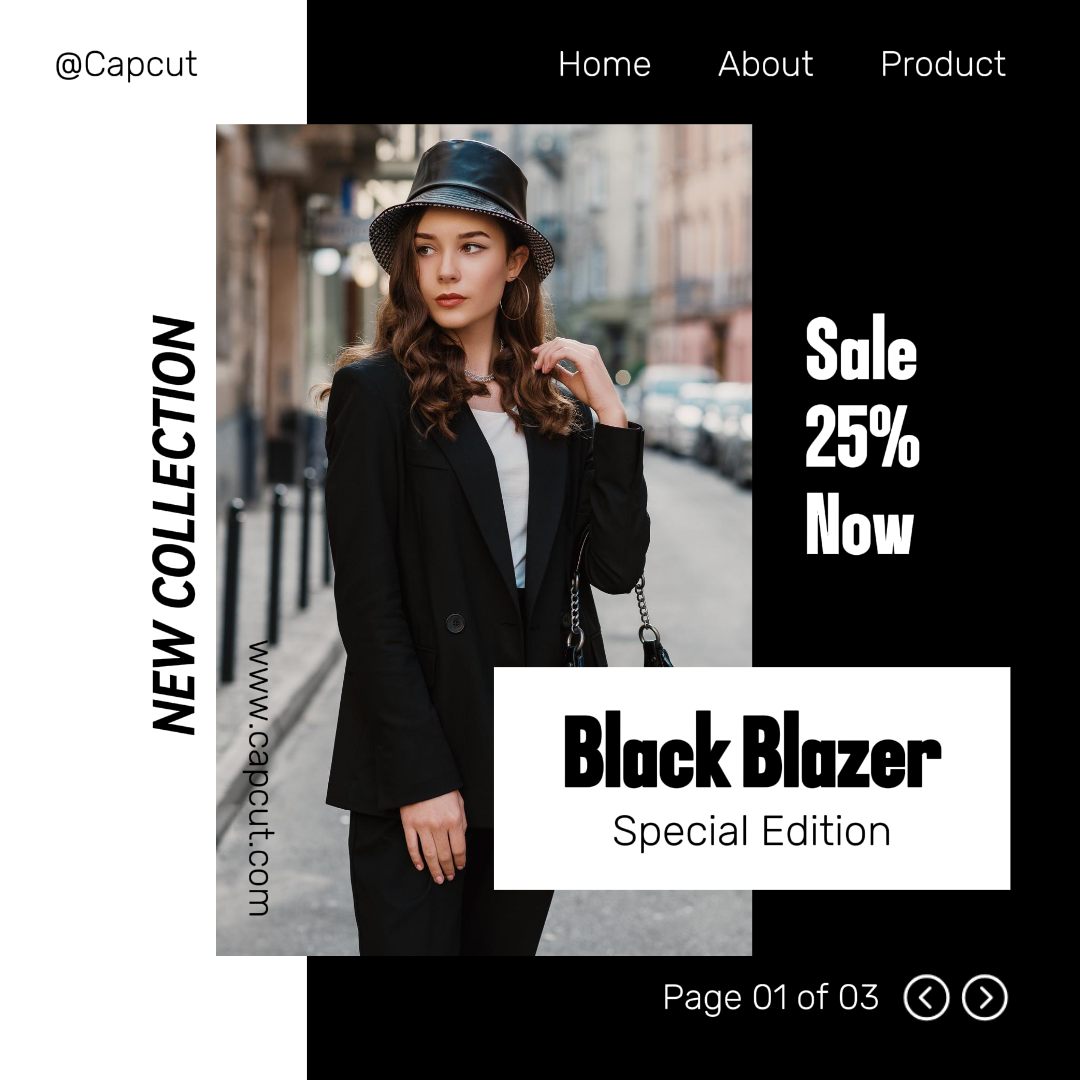 Facebook ads - Clothing and Shoes Marketing Poster Instagram Post