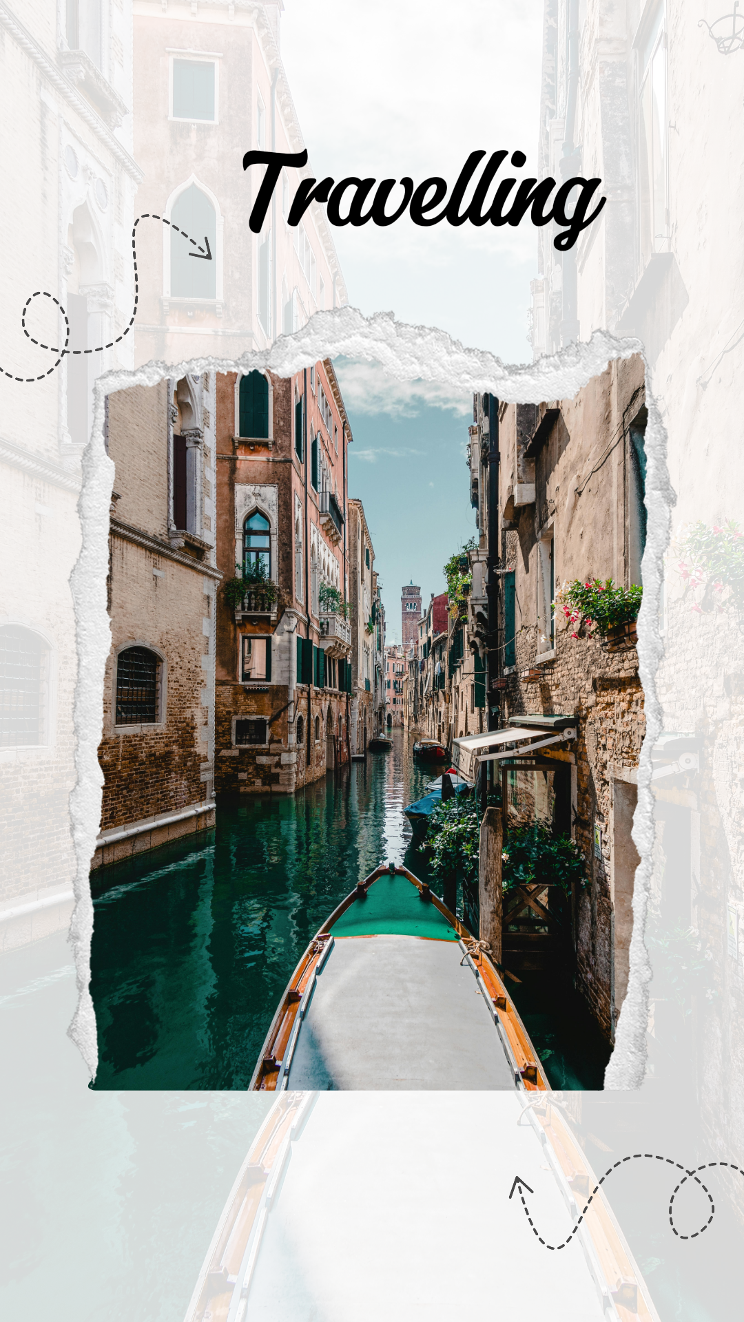 Papier peint affiche créative bateau vert blanc