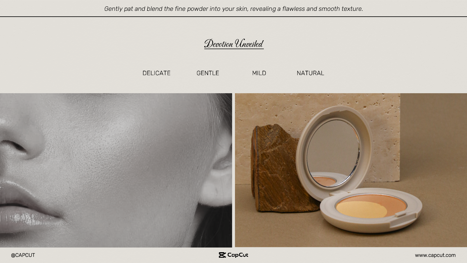 capcut template cover