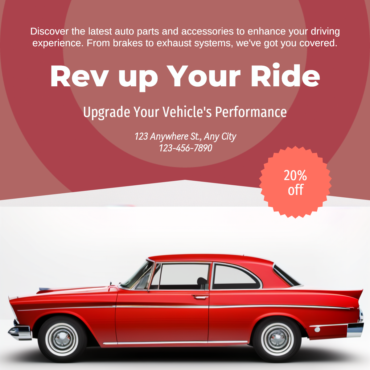 Menu voitures et pièces automobiles