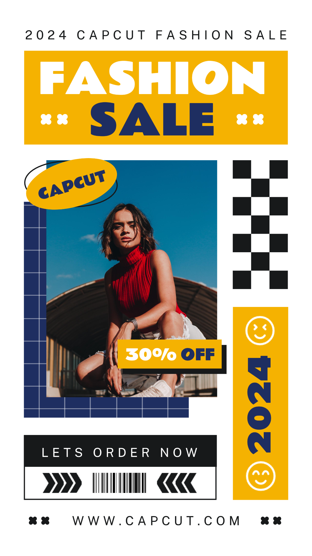 Vêtements et chaussures Instagram Story Vente de mode