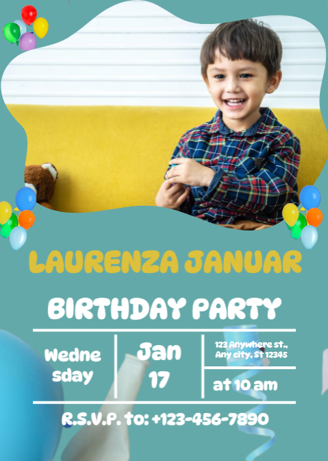 Festa de aniversário sem convite de marketing