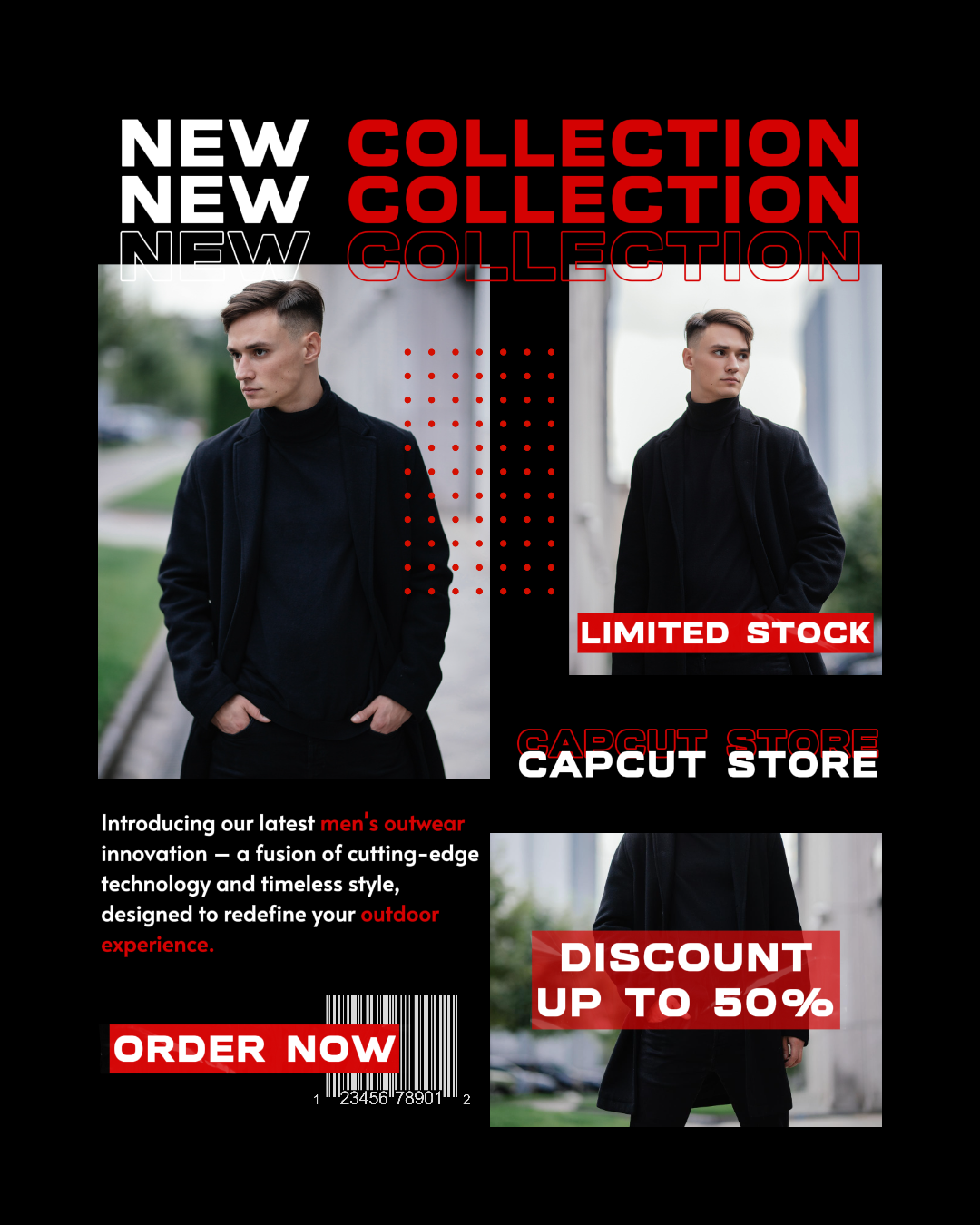 Fashion Industry Streetwear New Collection Instagram Post