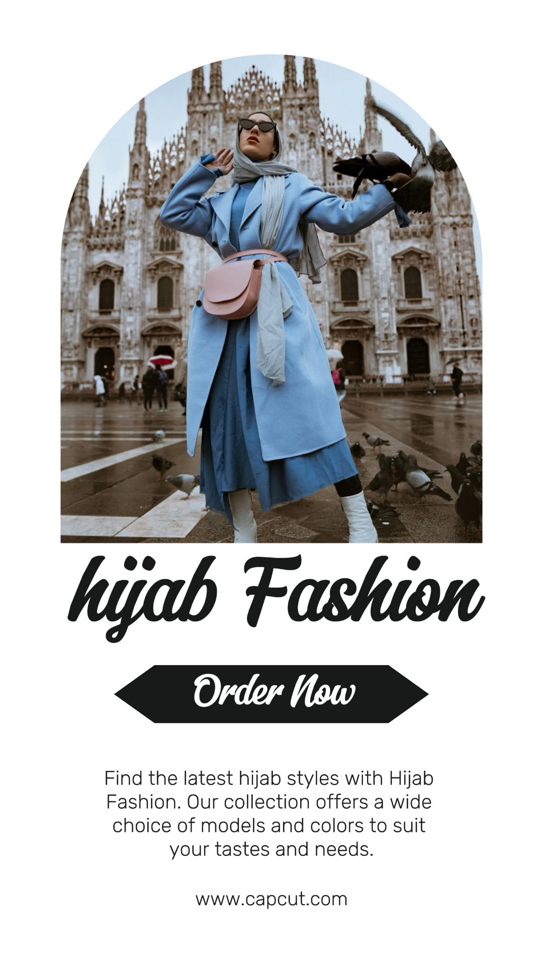 Affiche marketing de collage minimaliste vêtements et chaussures instagram noir