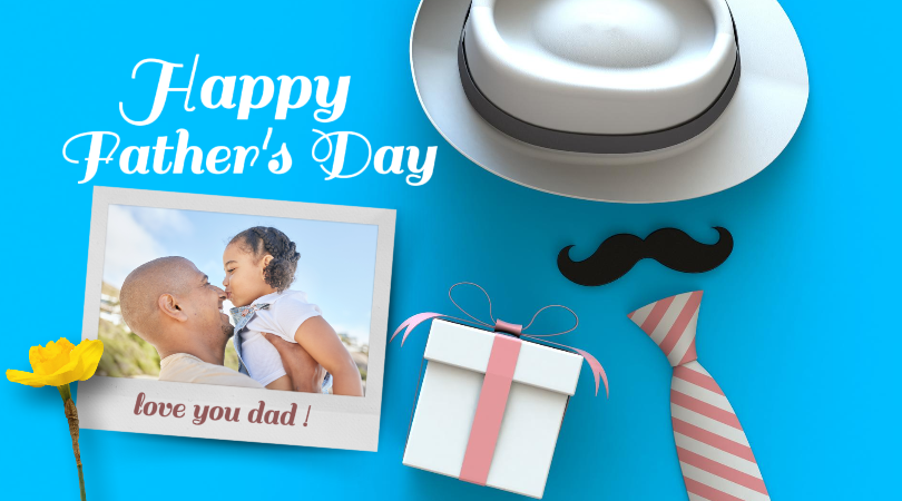 Cartel creativo del día del padre Anuncios de Facebook