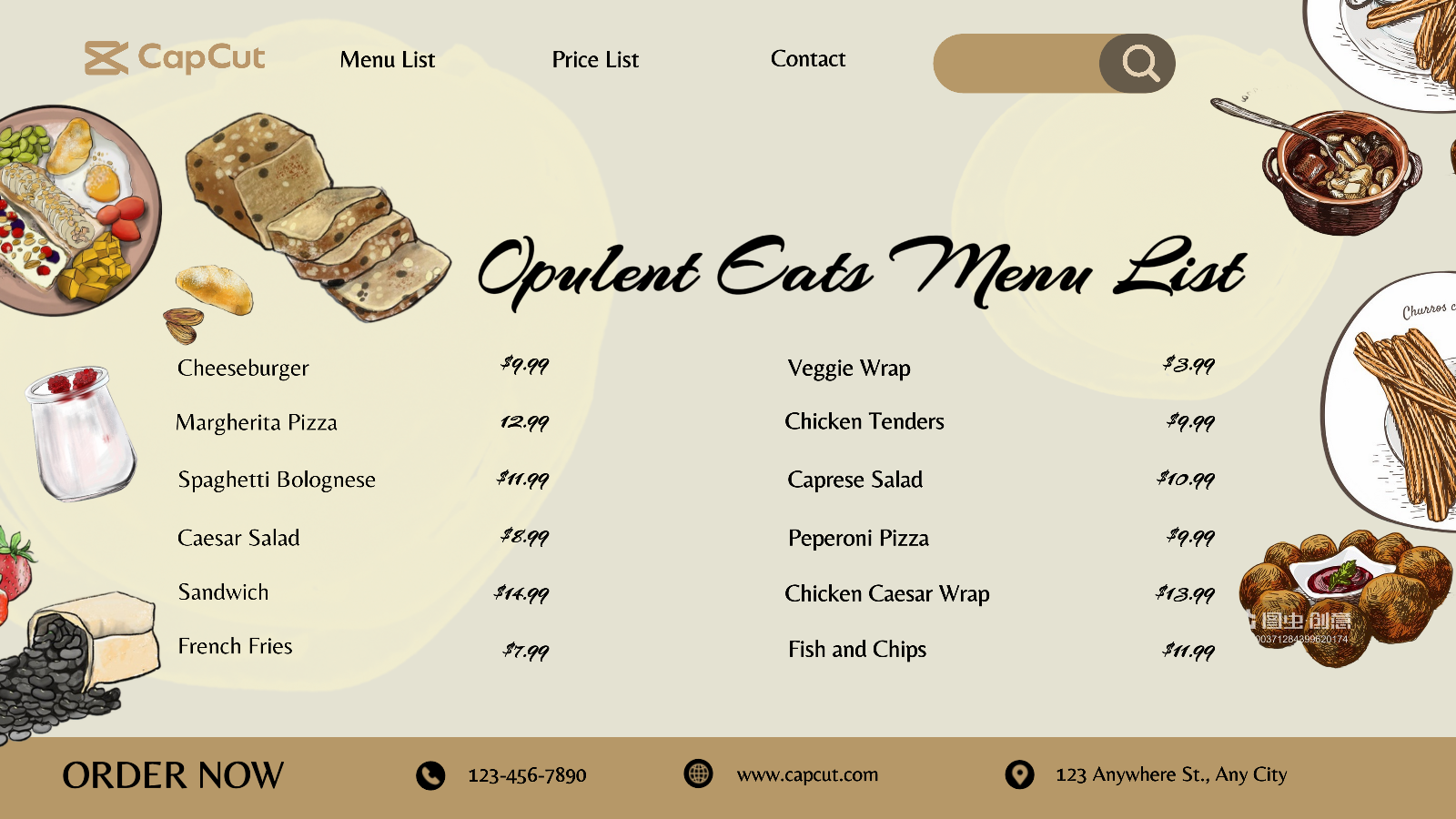 Daftar Menu Kafe Posting Twitter