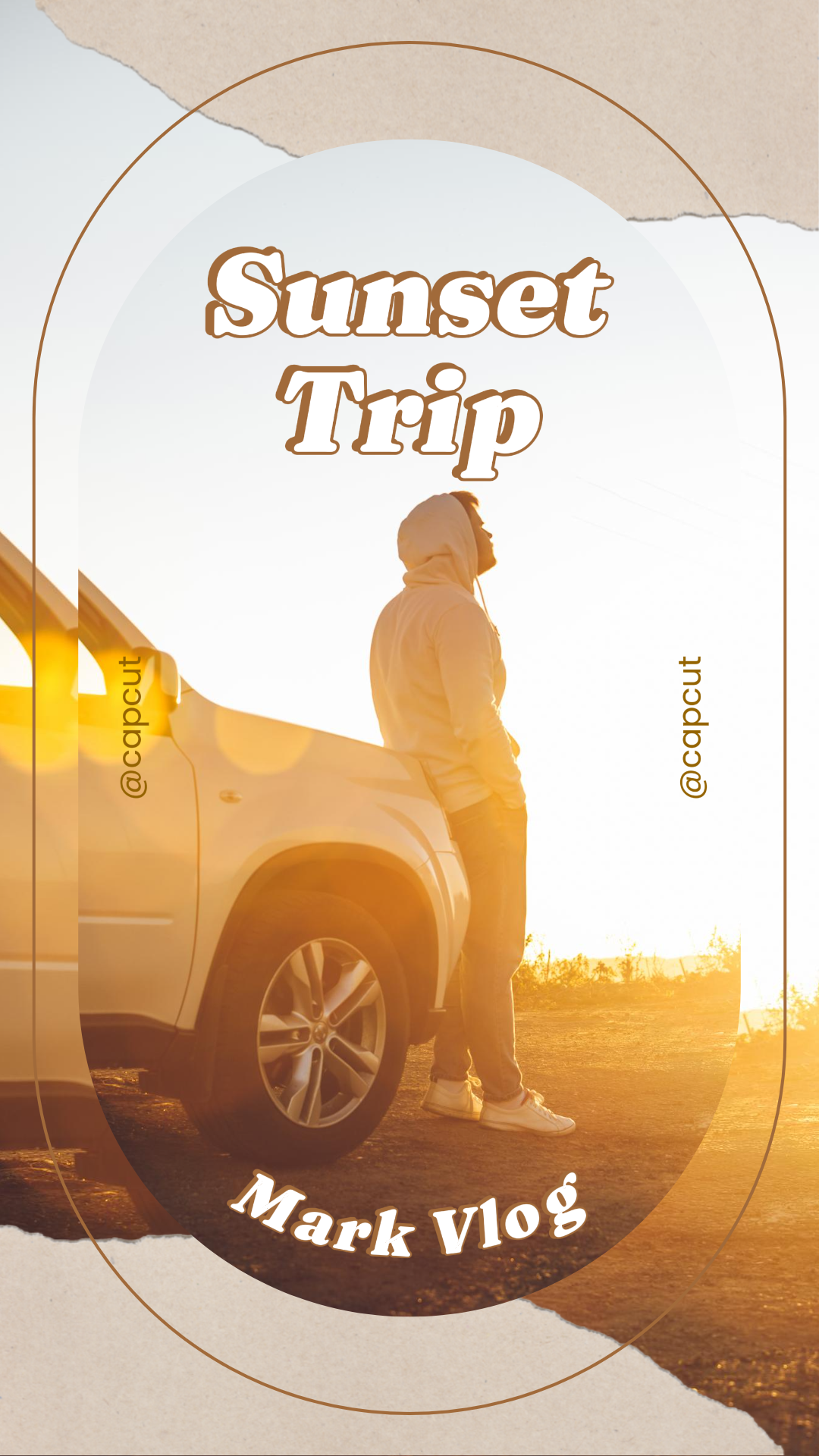 Miniatura do Tiktok Indústria geral Vlog de viagens Tiktok