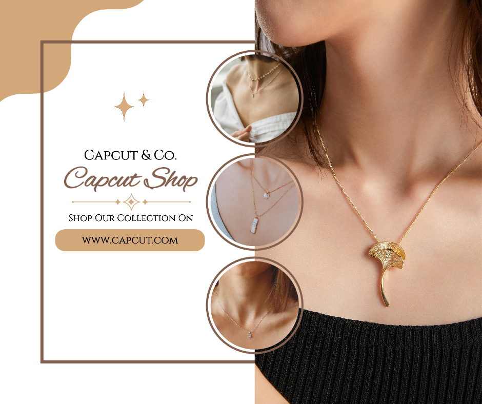 Toko Online Jawelry Posting Facebook Estetika Coklat