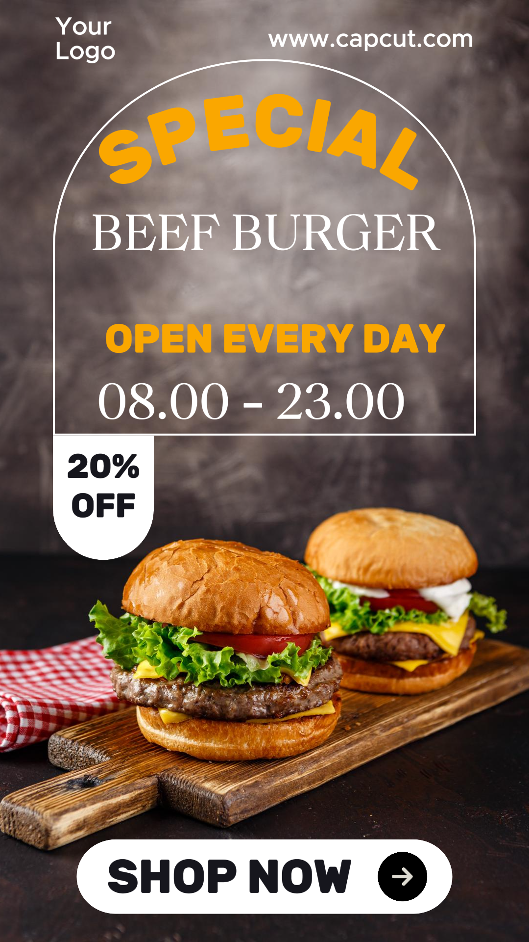 capcut template cover