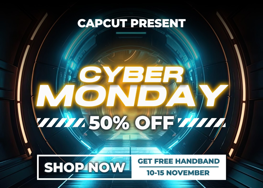 Cyber Monday Promtion Seite