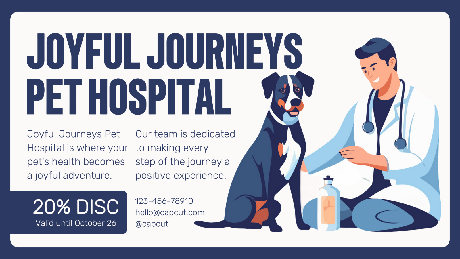 Pets Vet Promotion Twitter Post