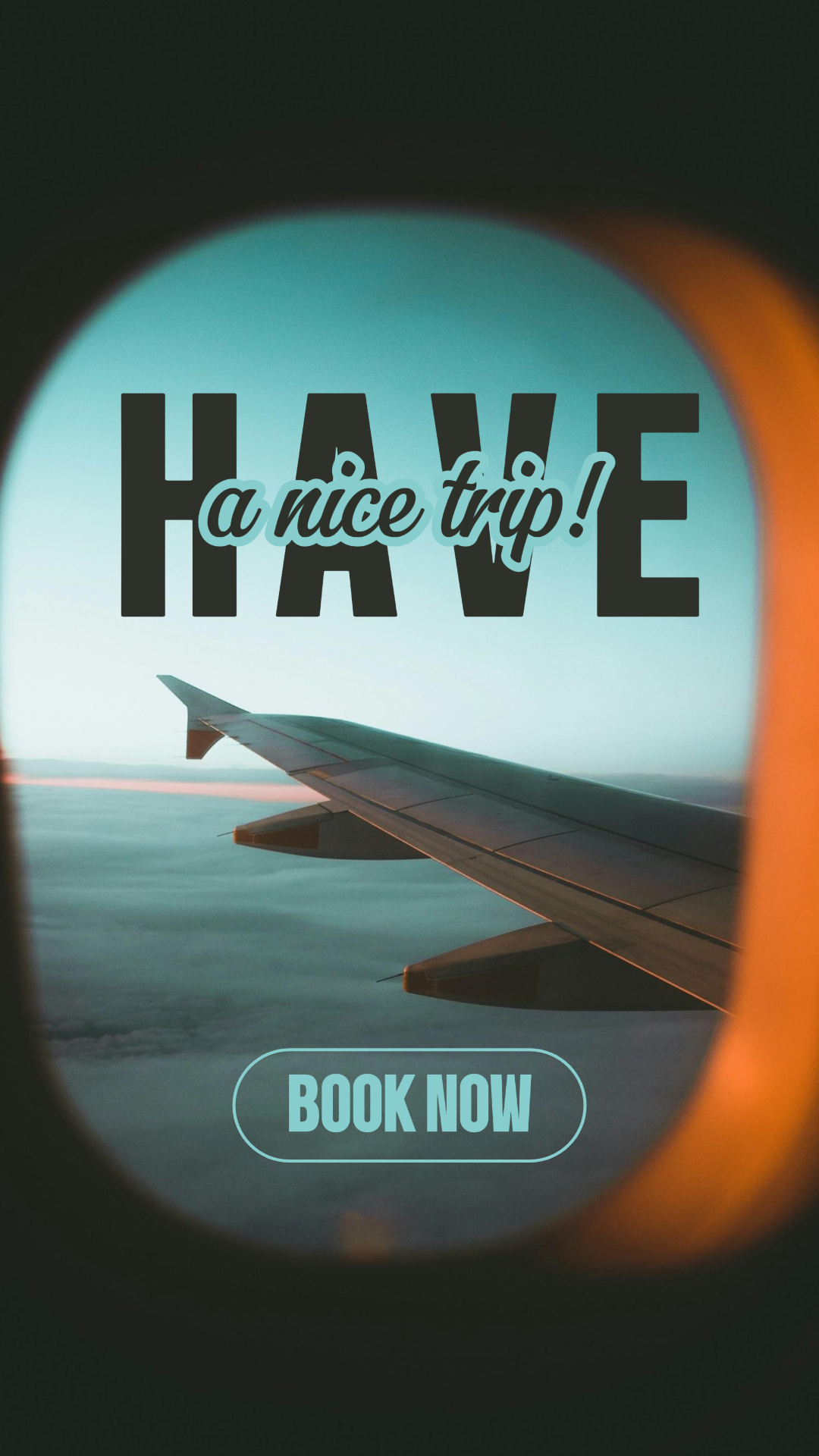 Travel Creative Poster TikTok Gute Reise