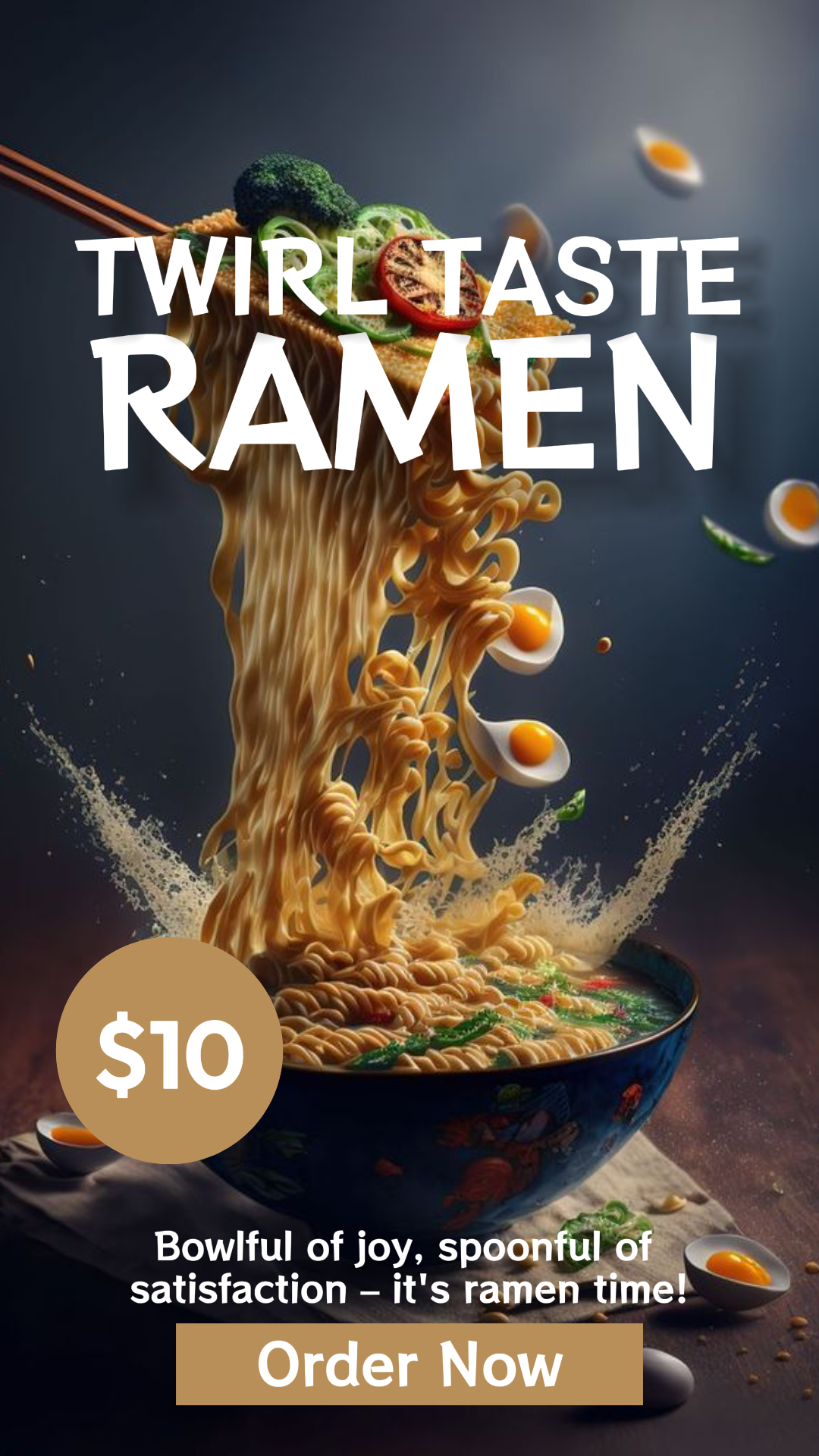 Makanan dan Minuman - Iklan Instagram Ramen - Kisah Instagram