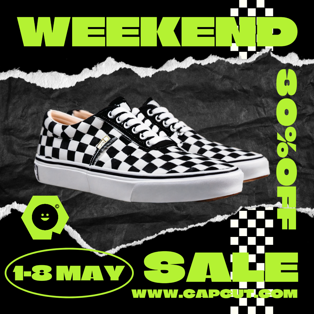 Plantilla de promociones de zapatos