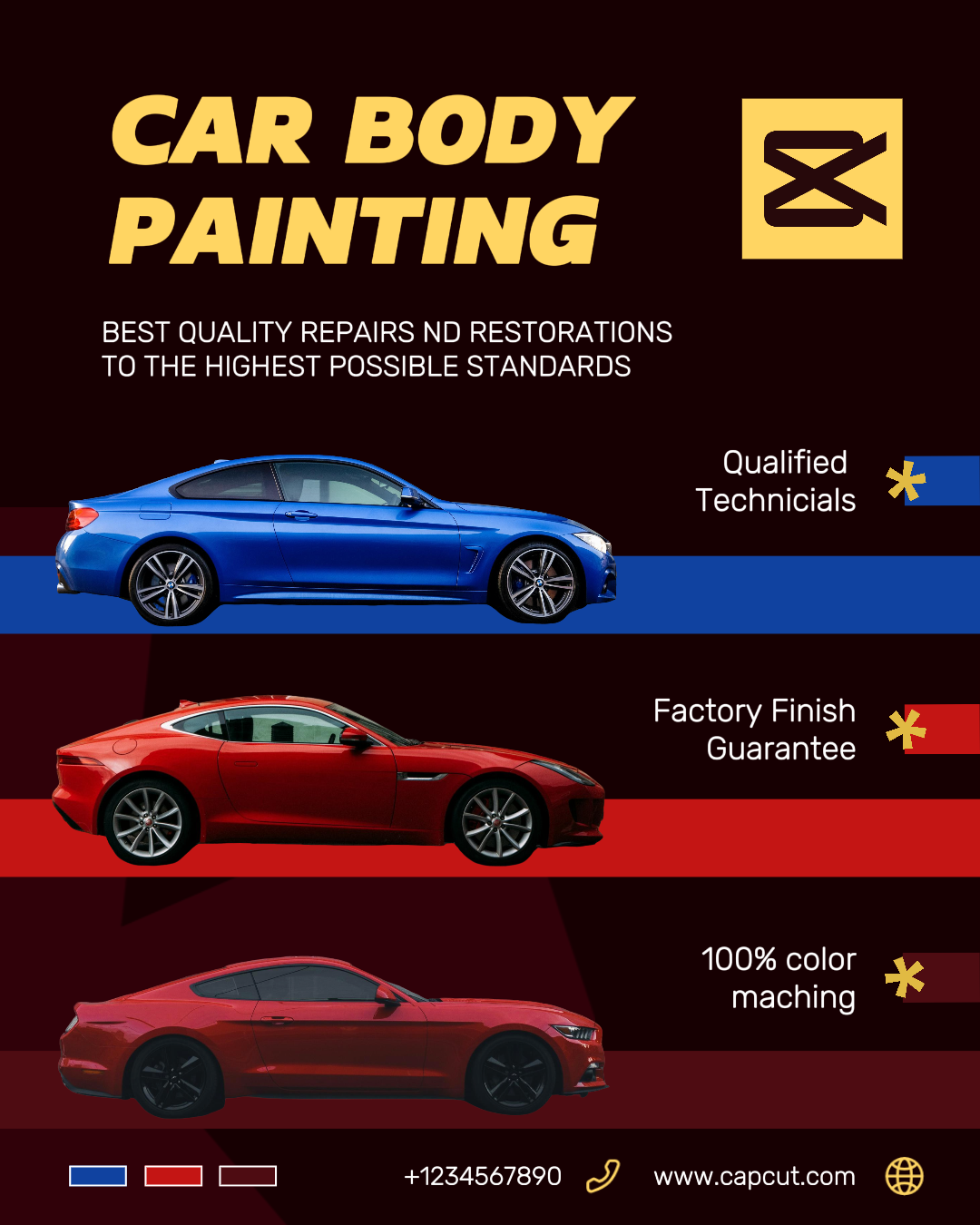 Servicio De Pintura De Carrocería De Coche IG Potrait