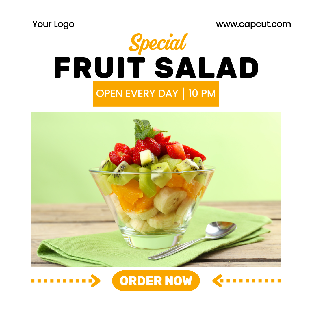 Fruit Salad Instagram Post