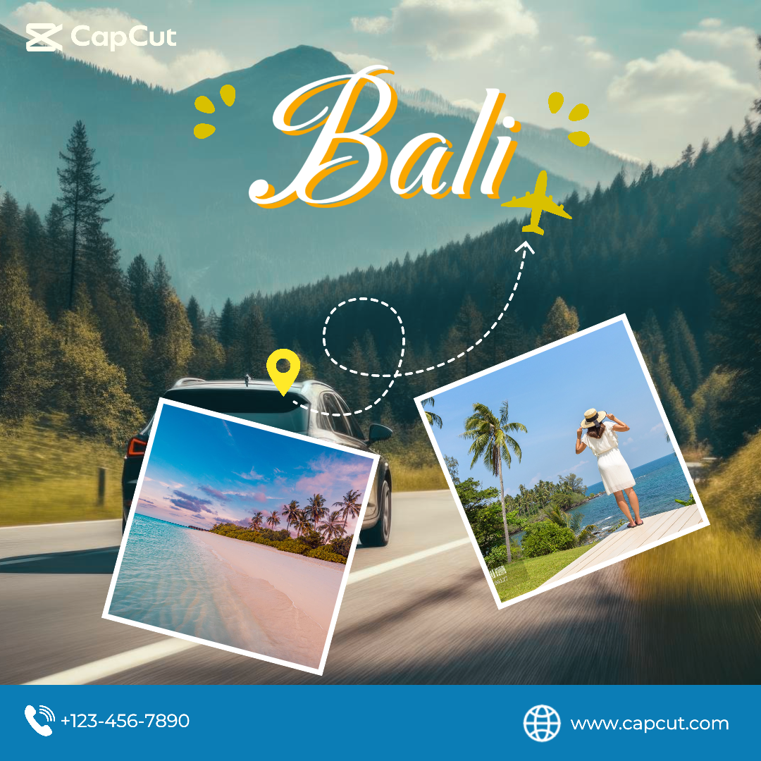 Travel Creative Poster Bali Instagram Post