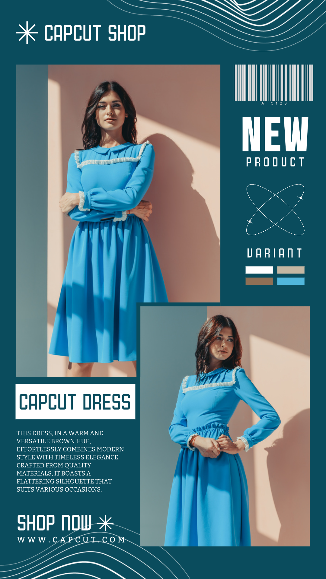 MODA NUEVO PRODUCTO ESTILO AZUL