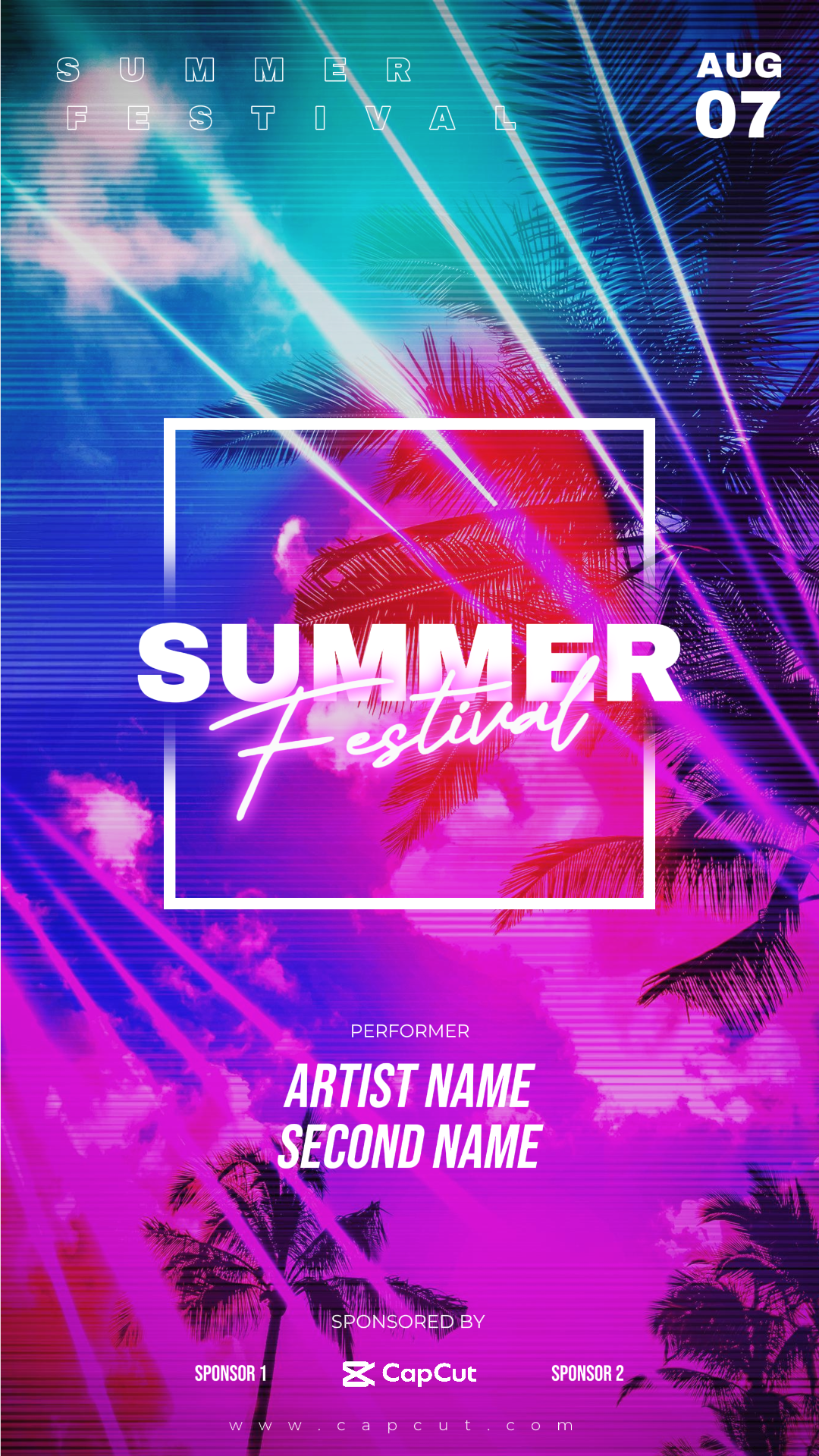 capcut template cover