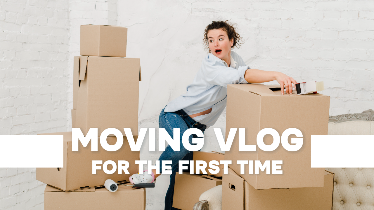 Youtube Thumbnail - Vlog - Moving Vlog