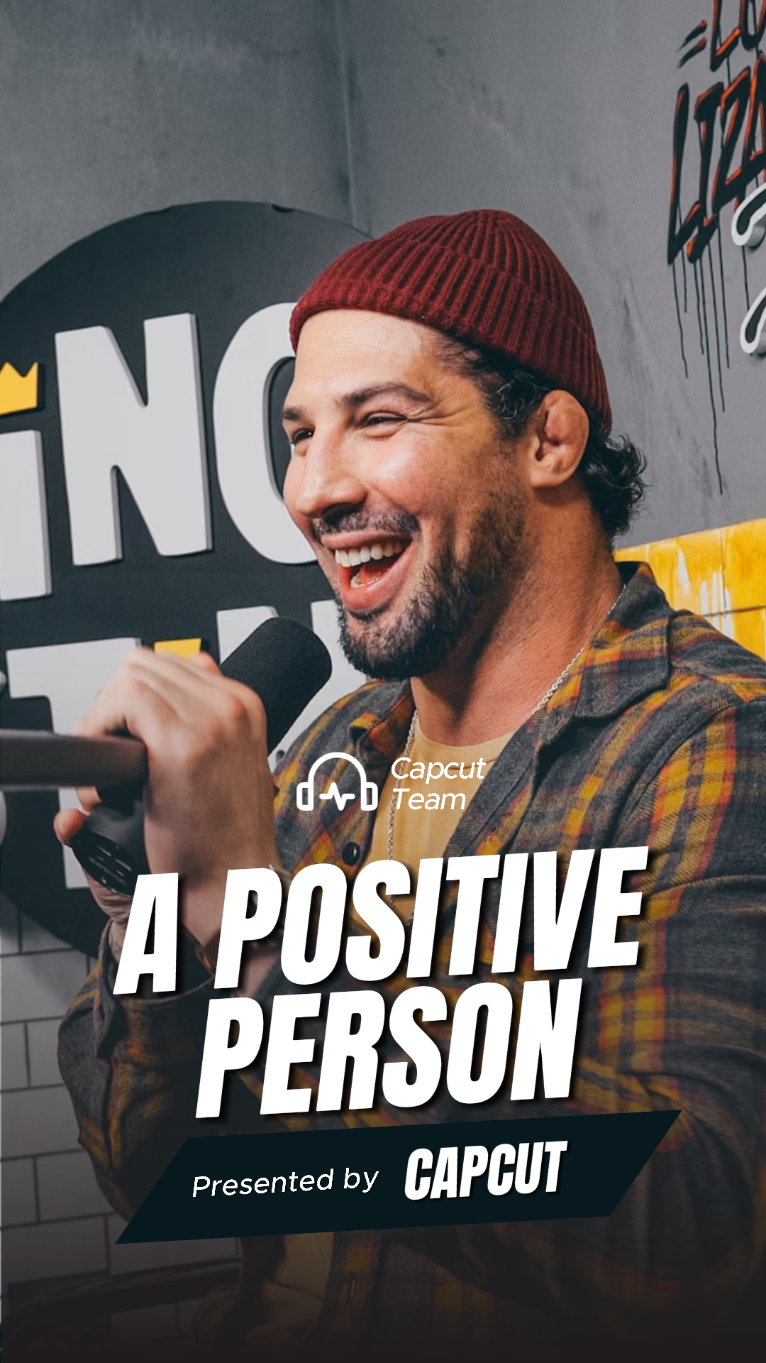 Tiktok thumbnail podcast orang positif