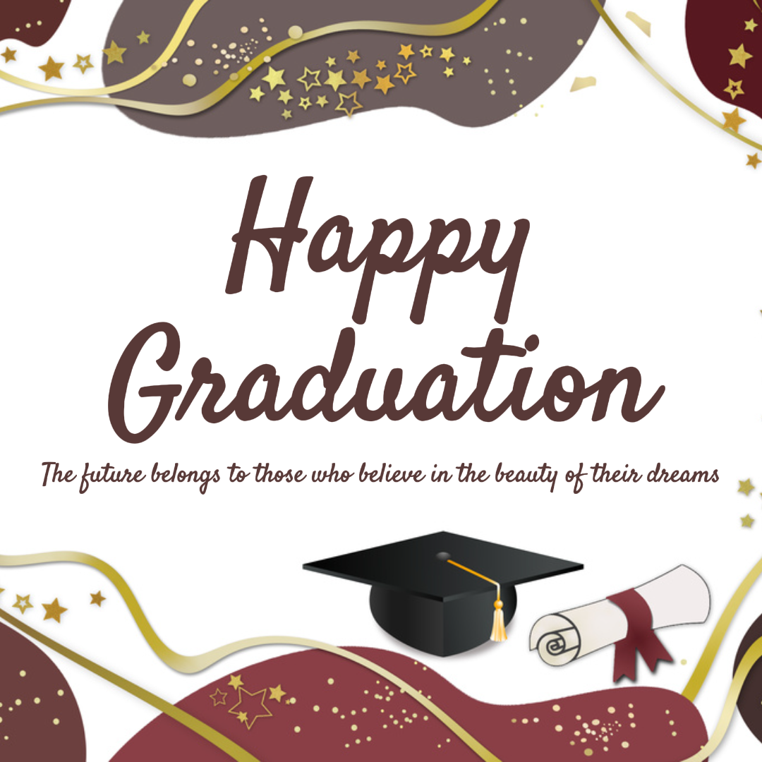 Graduation Season - Creative Poster Happy Graduation Instagram Post